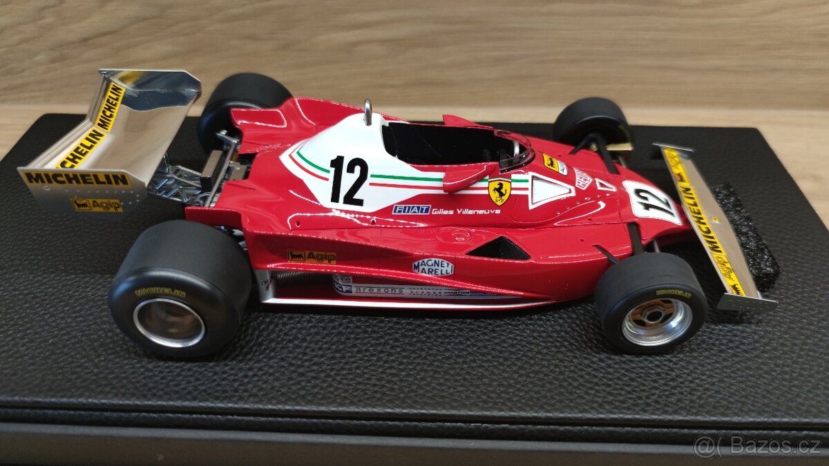 F1 Ferrari 312T2 Villeneuve 1:18 GP Replicas