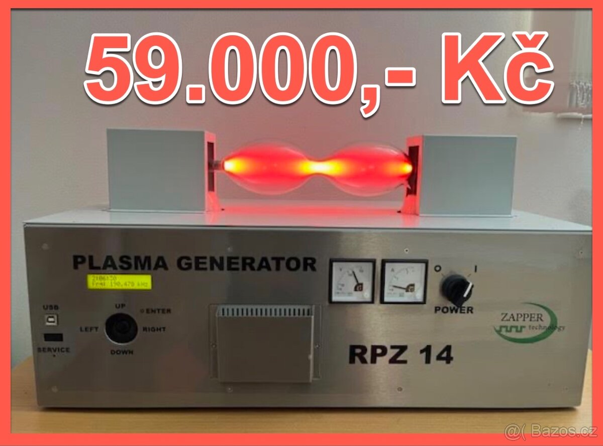 Plazmový generátor RPZ 14 - z domácího použití - s programy