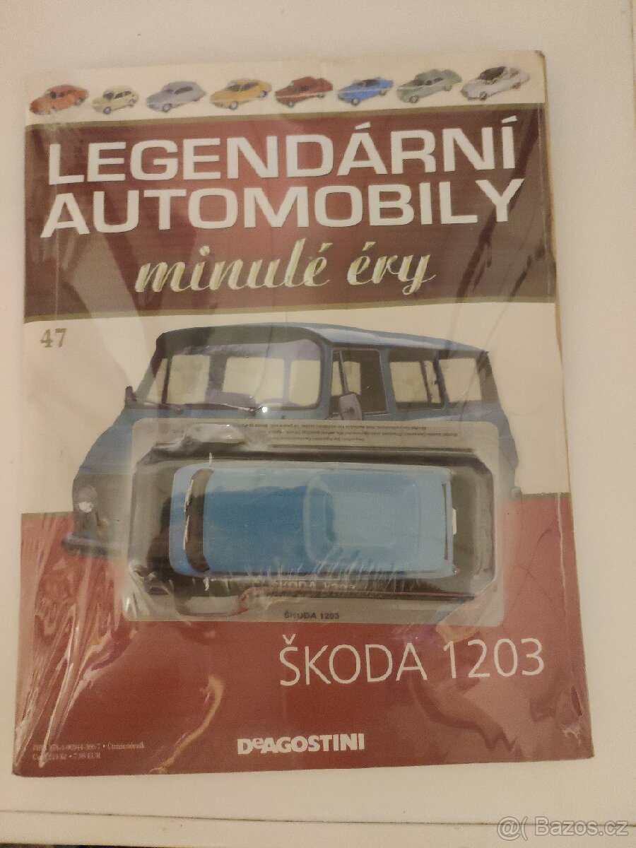 Deagostini legendární automobily/ kaleidoskop Škoda 1203