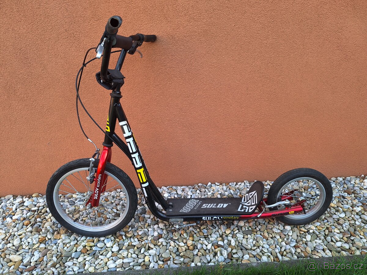 Koloběžka  Sulov scooters,16"/12"