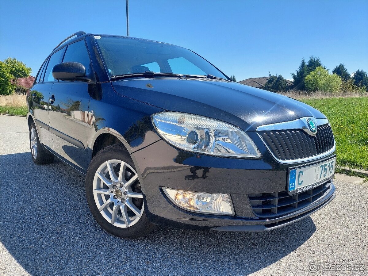 Škoda Fabia II facelift 1.2 TDI velmi pěkný stav