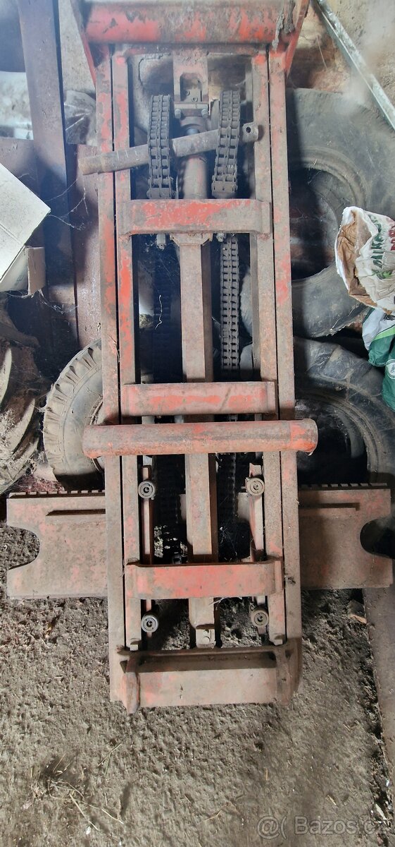 Desta, véž, VZV, vidle za traktor