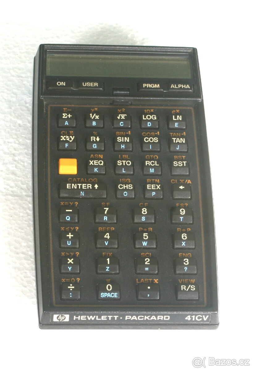 HP-41CV s příslušenstvím