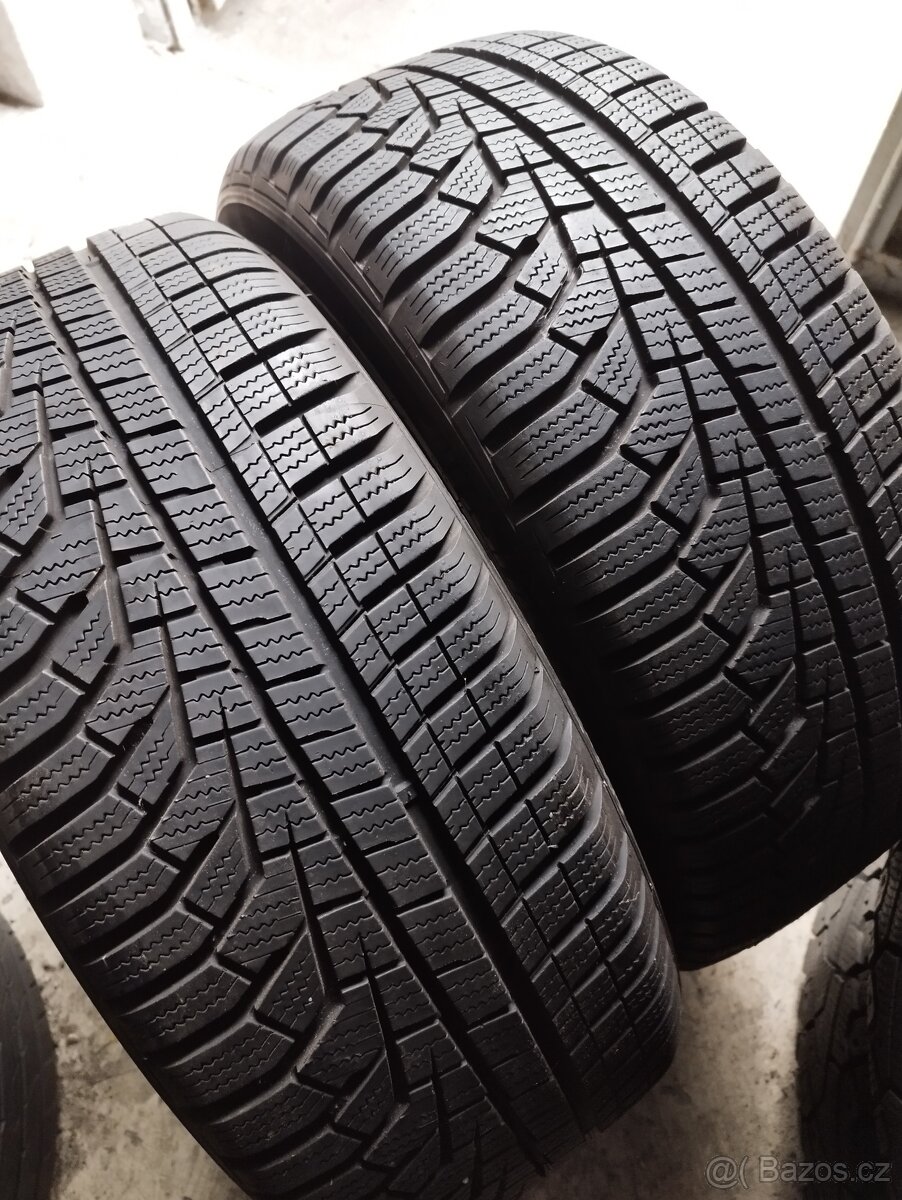 2 ZIMNÍ HANKOOK 195/50 R16 - CENA DOHROMADY