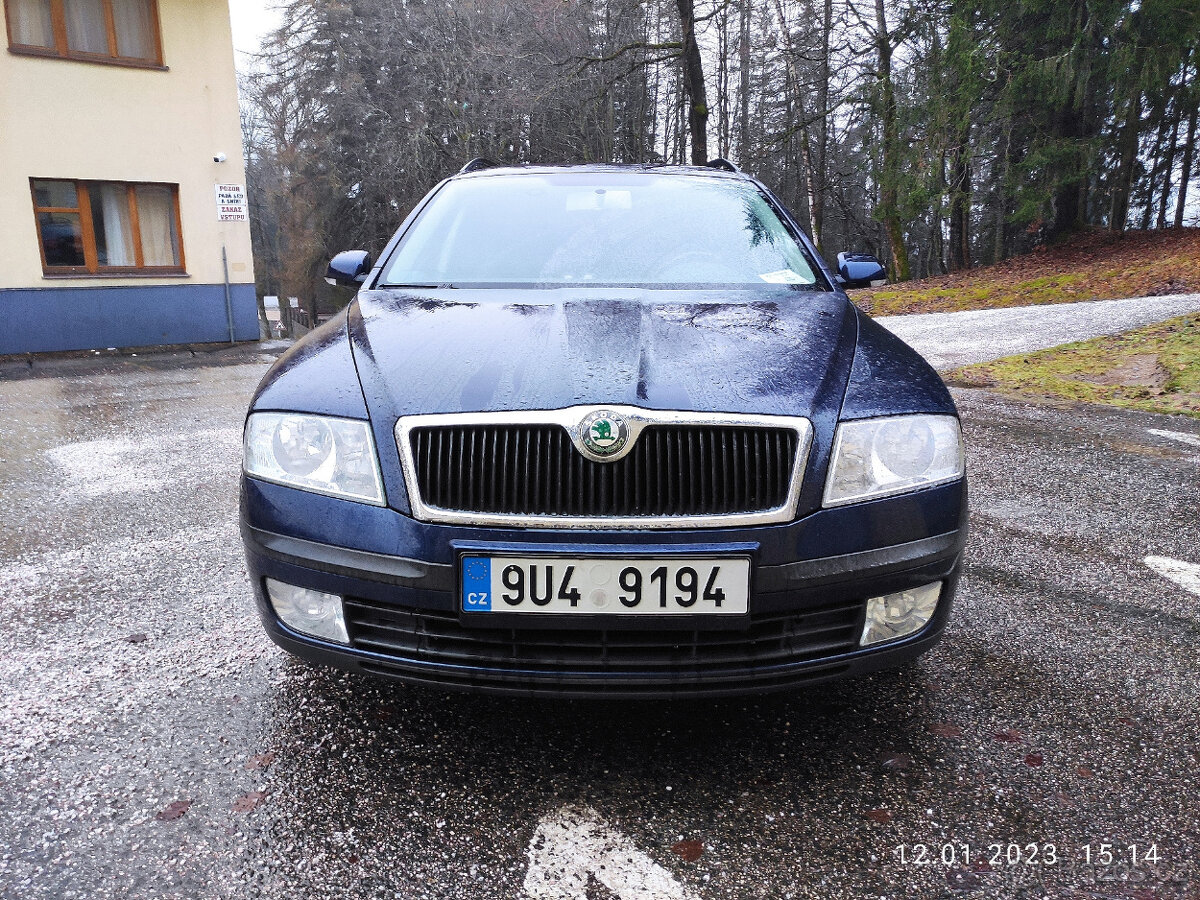 ŠKODA Octavia Motor 1,6 benzín r.2005, 192tis.km