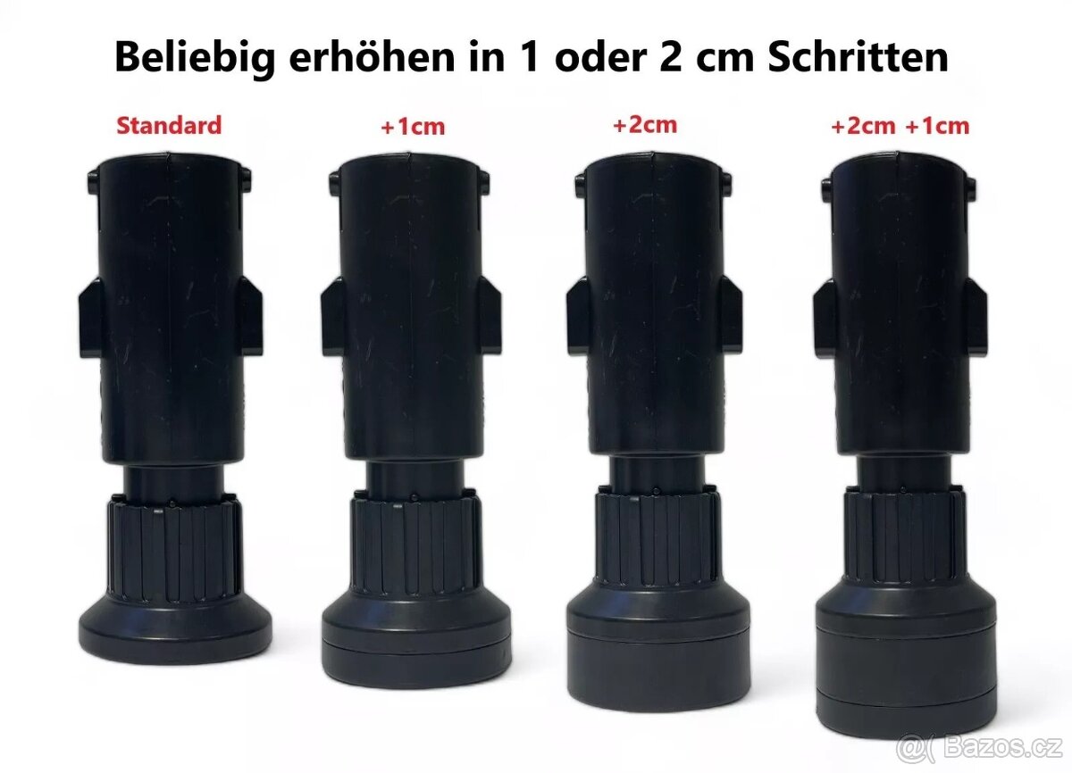 Kuchyňské nohy, 15cm NOB-4207, 79.0147 N