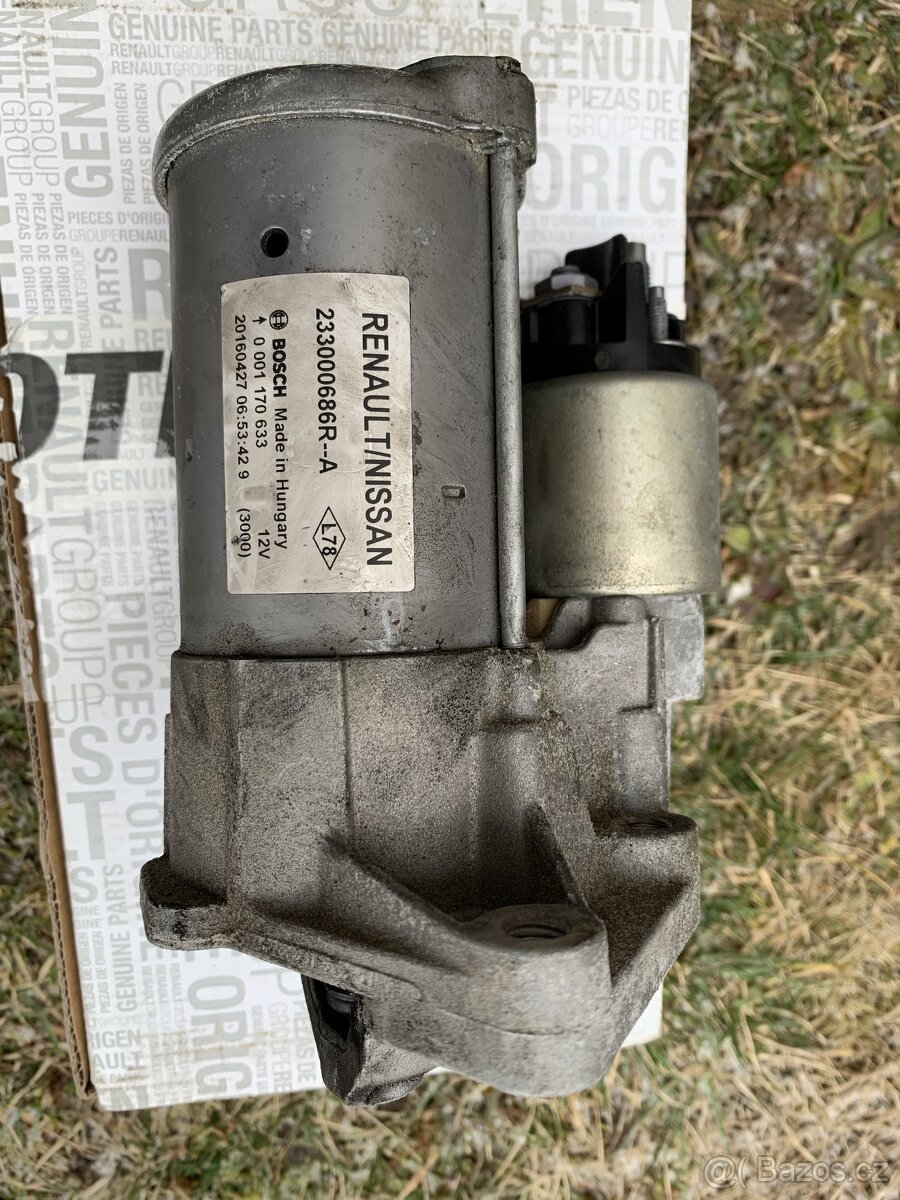 Startér Renault,Nissan 233000686R-A originál se START-STOP