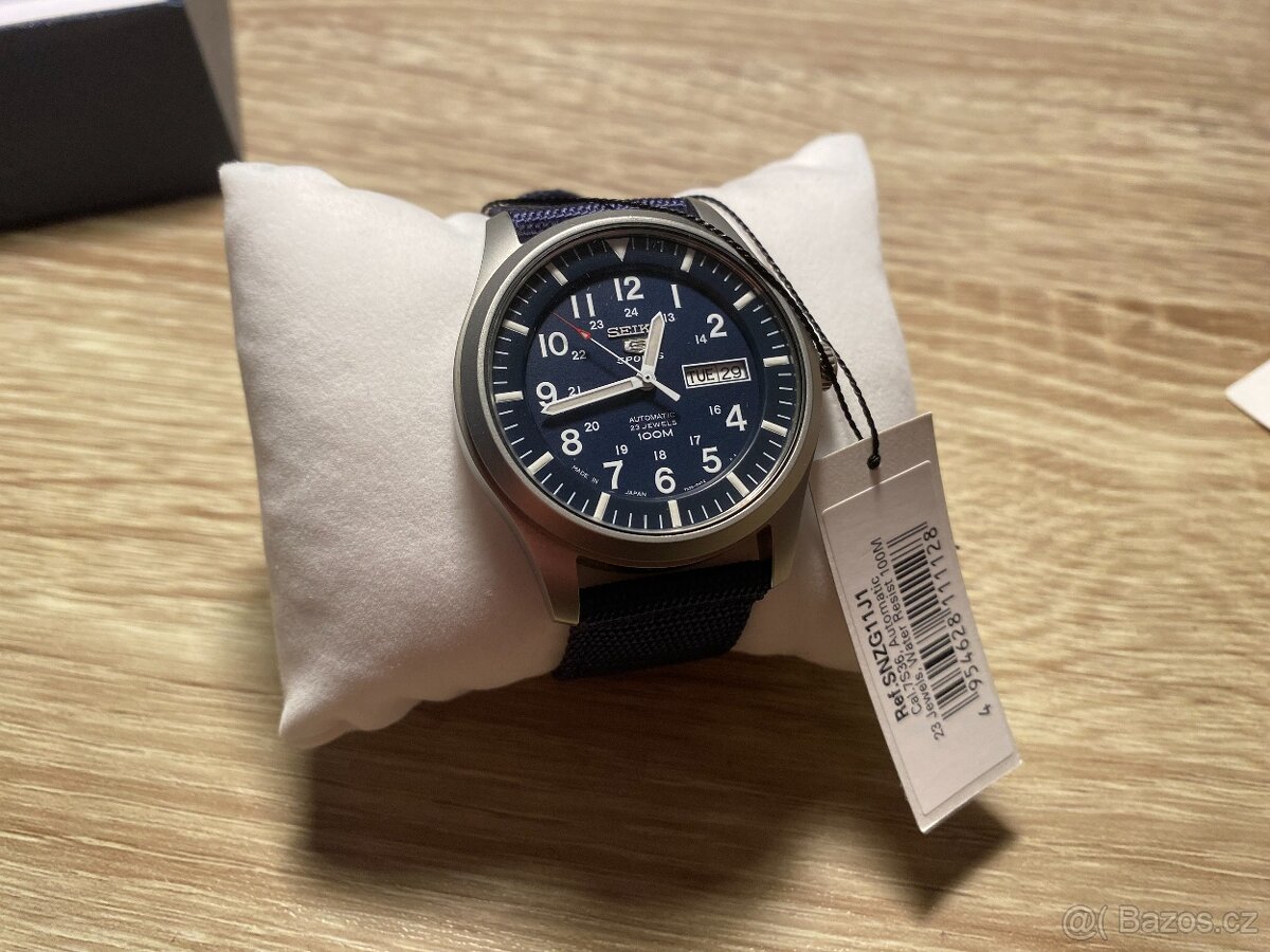 Hodinky Seiko 5 Sports SNZG11J1 Automatic
