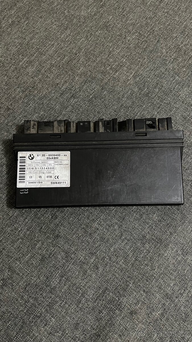 MODUL KOMFORTU OE 6939400 BMW ŘADY 5 E60 05r