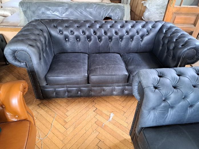 Top cena Nová, luxusní sedací souprava Chesterfield