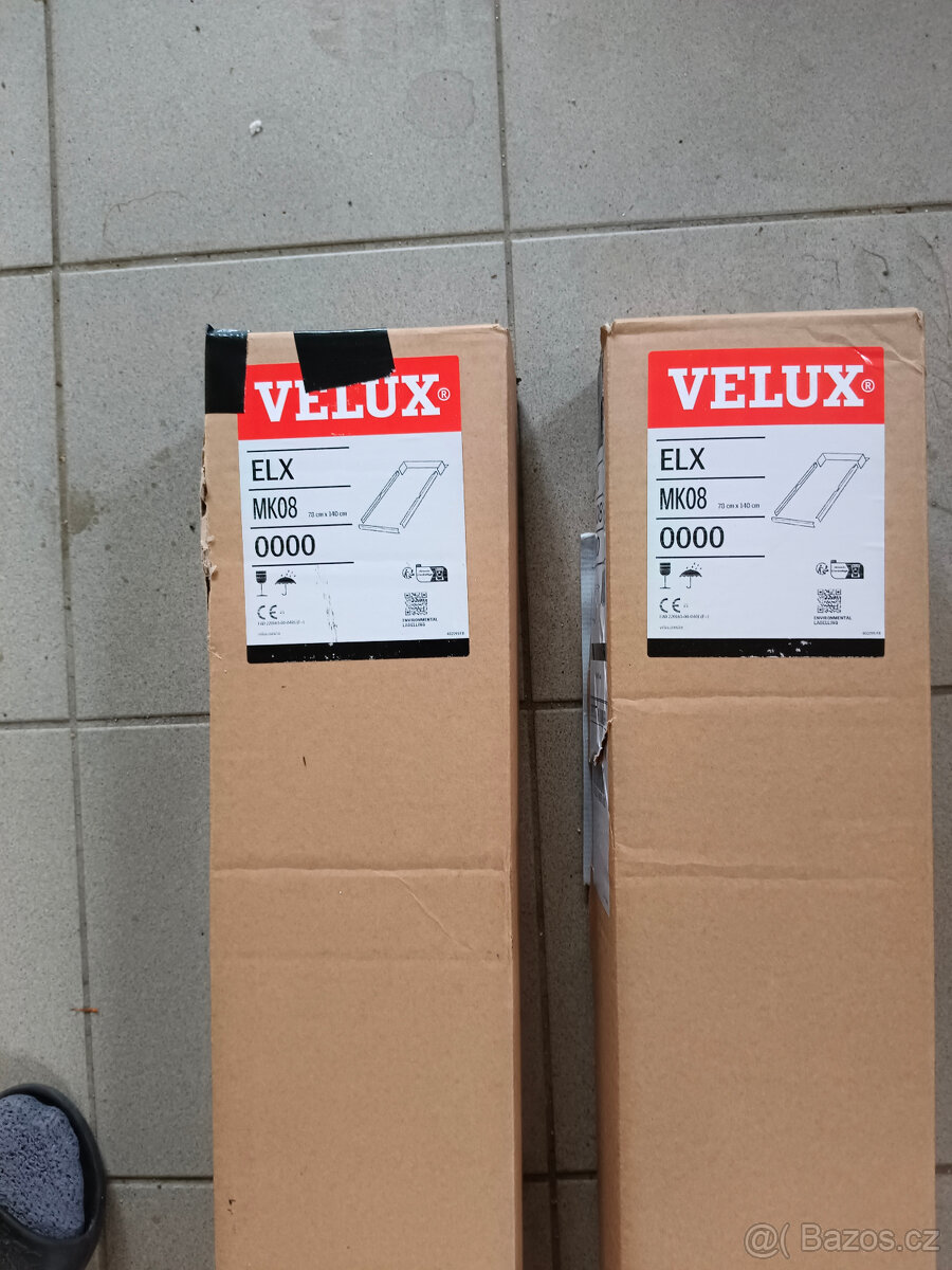 Lemování EW 6000 MK08 k střešnímu oknu VELUX