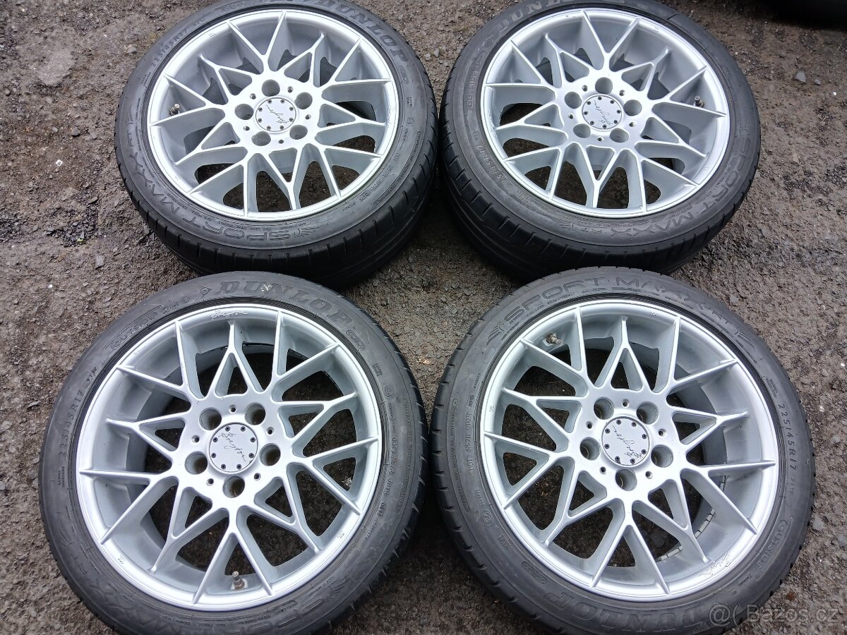 Prodám sadu ALU kol Breyton 225/45R17 letní