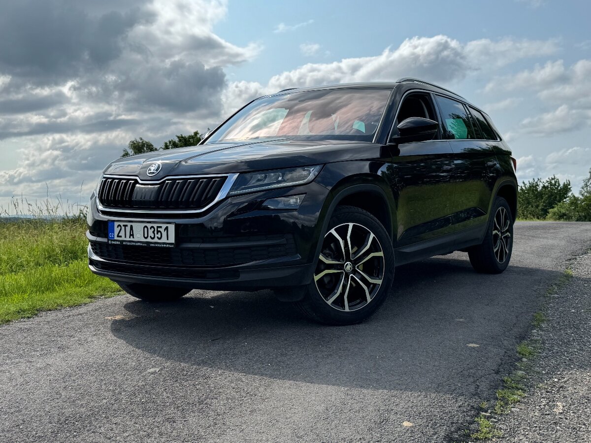 Škoda Kodiaq 2.0TDI DSG, TOP výbava, keramika, 2x sada disků