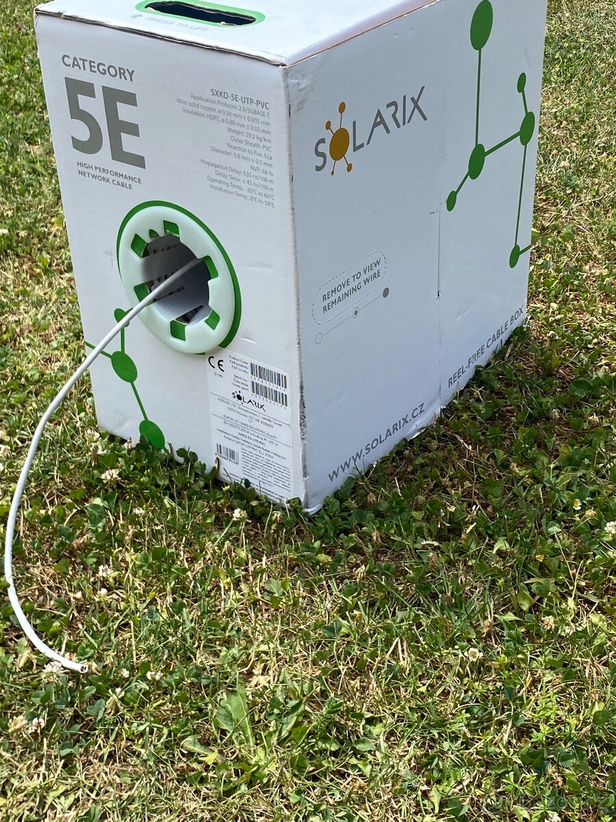 UTP kabel Solarix SXKD - cat 5e