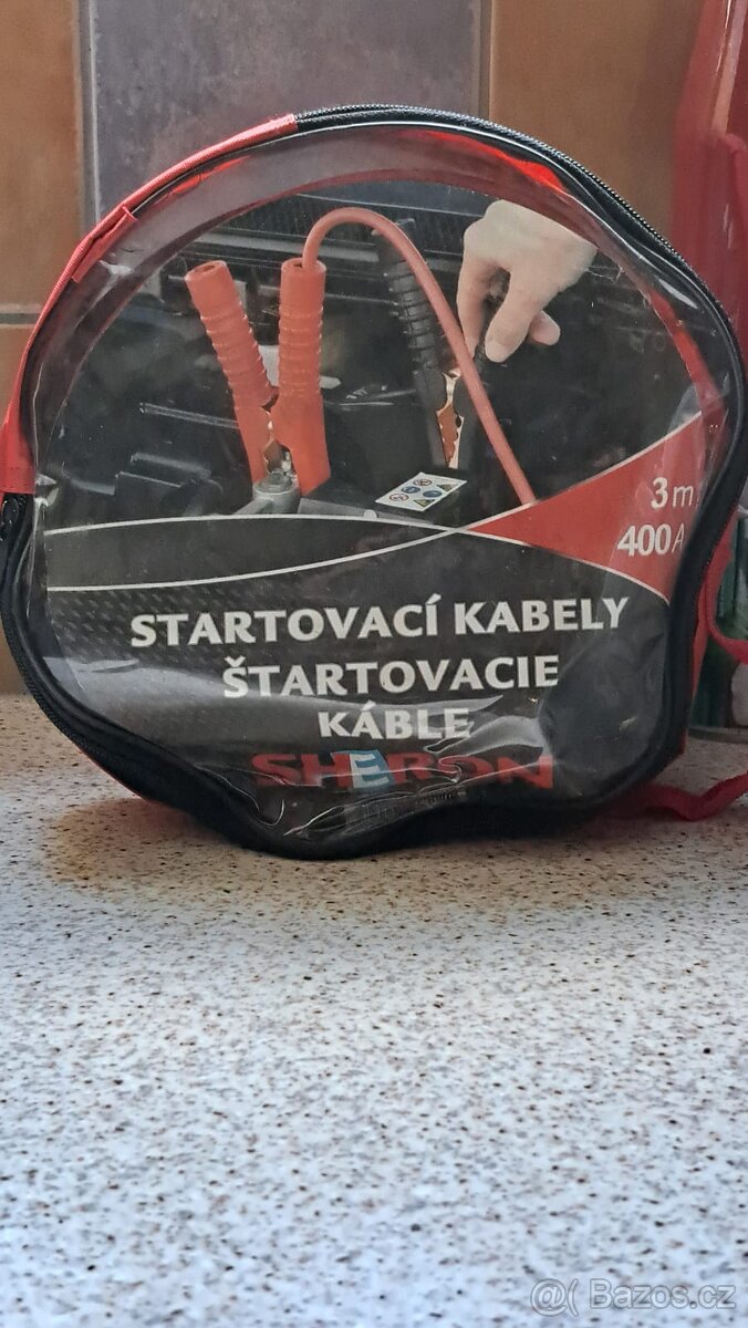 Startovací kabely ,nabízím za kamarádku,převzetí Brno