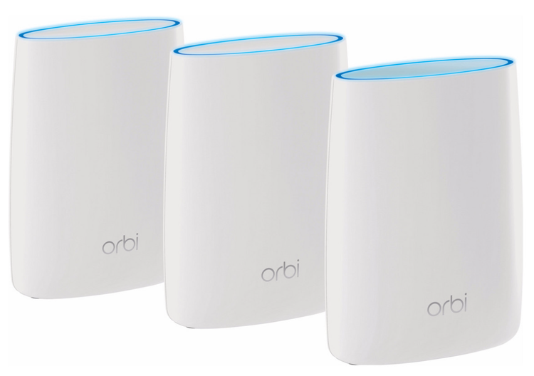WiFi Mesh systém Netgear Orbi RBR20 3x