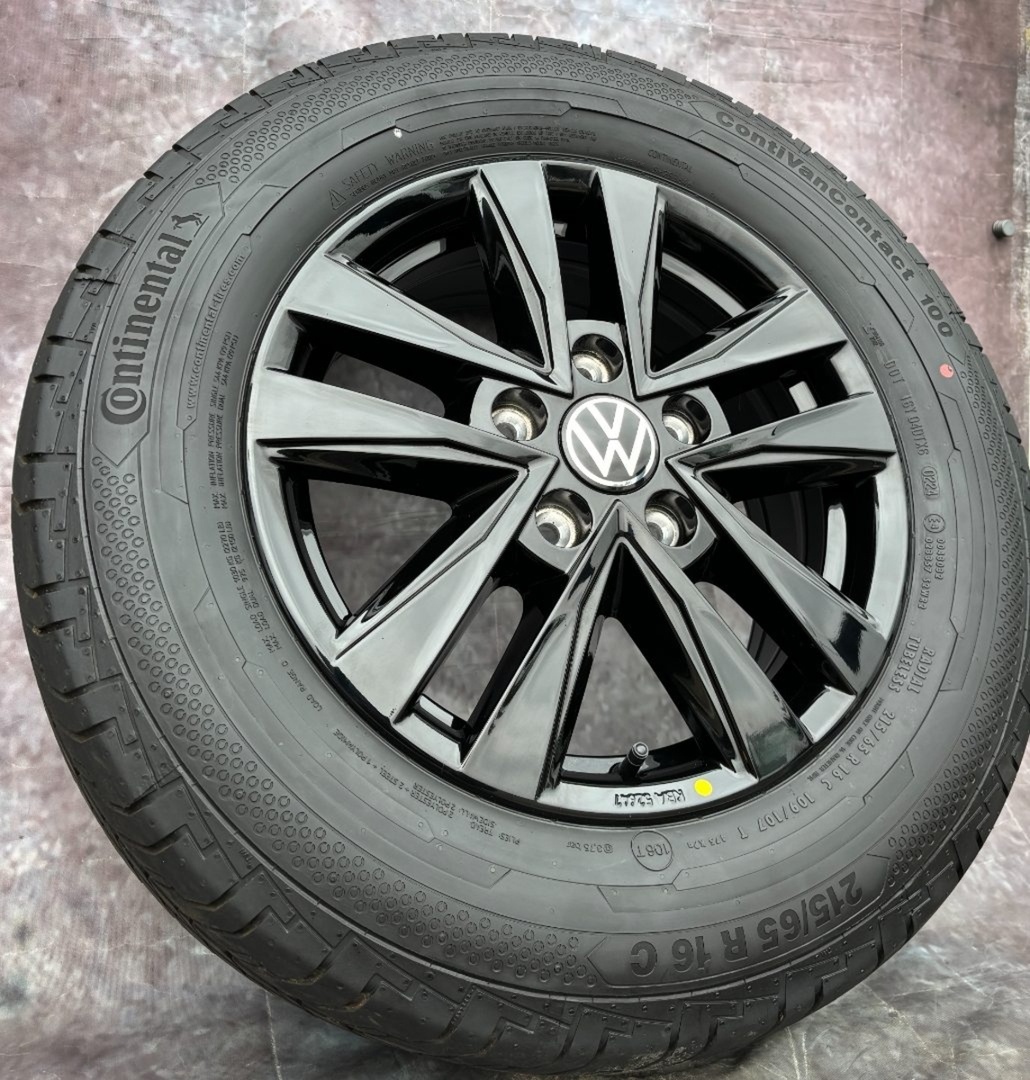 Originální Alu kola 5x120 VW Transporter 215/65/16C letní