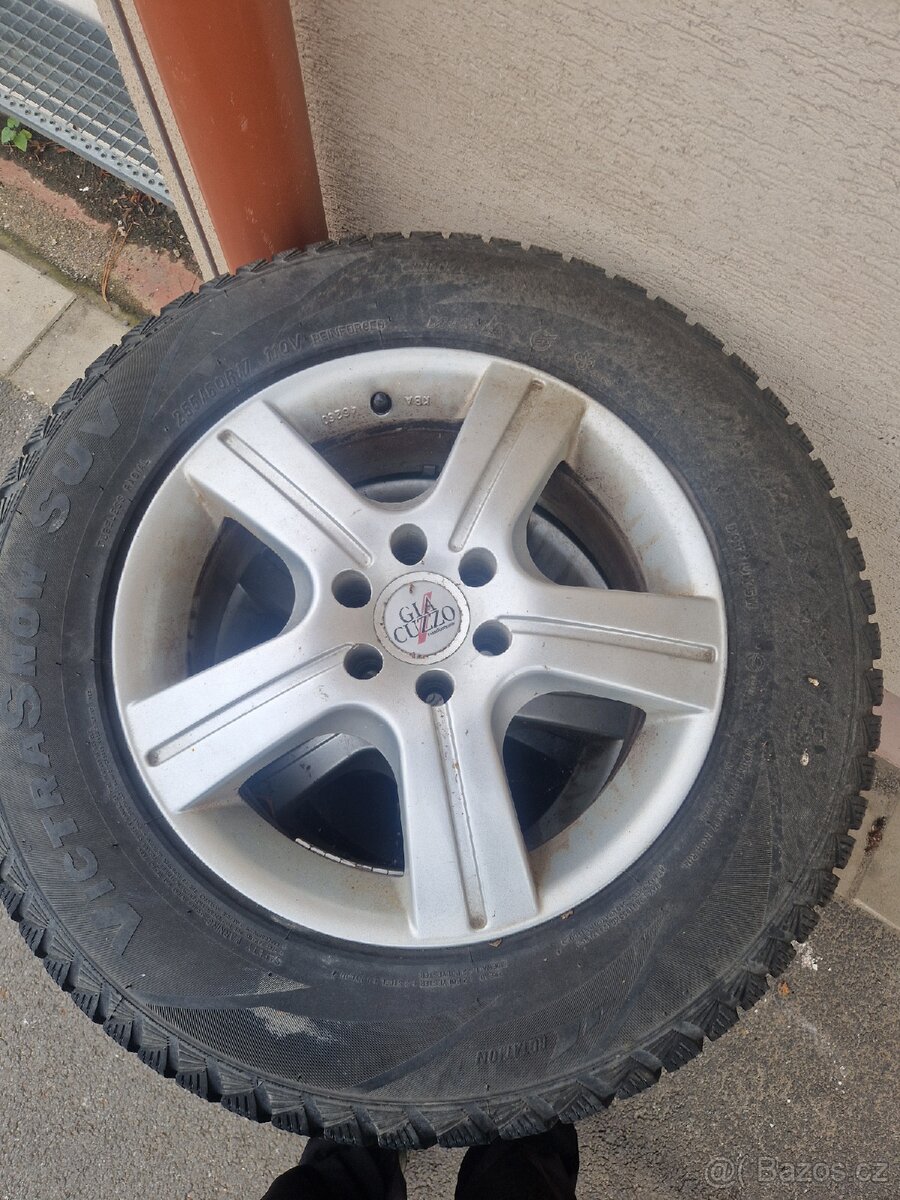 Prodám zimní pneumatiky včetně alu disků