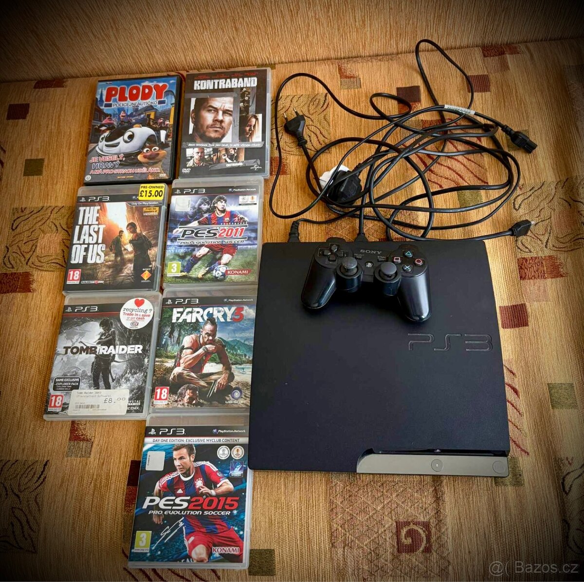 Sony PlayStation 3 Slim 160GB + 7 her – Plně funkční