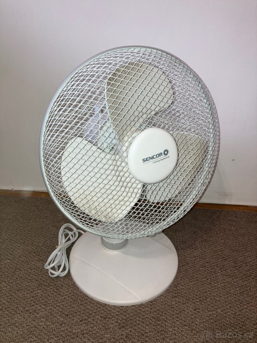 Stolní ventilátor Sencor, 30cm, 3 rychlosti, 40W