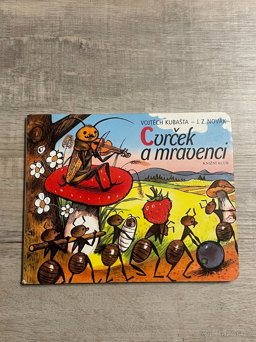 Leporelo Cvrček a mravenci, J. Z. Novák, Vojtěch Kubašta