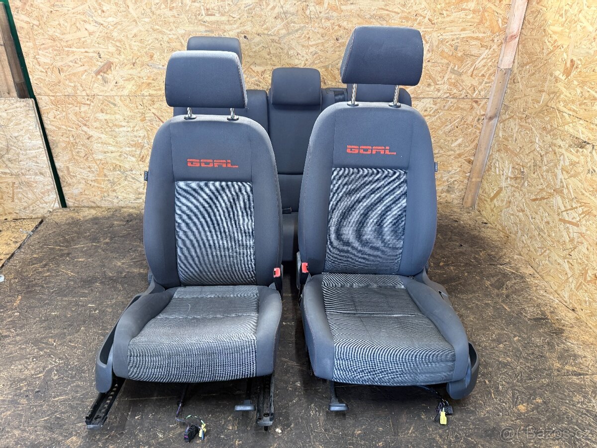 SEDAČKY VW GOLF PLUS GOAL