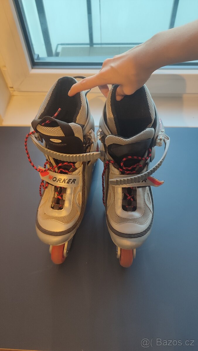 Kolečkové brusle vel. 38, 39, 40, 41