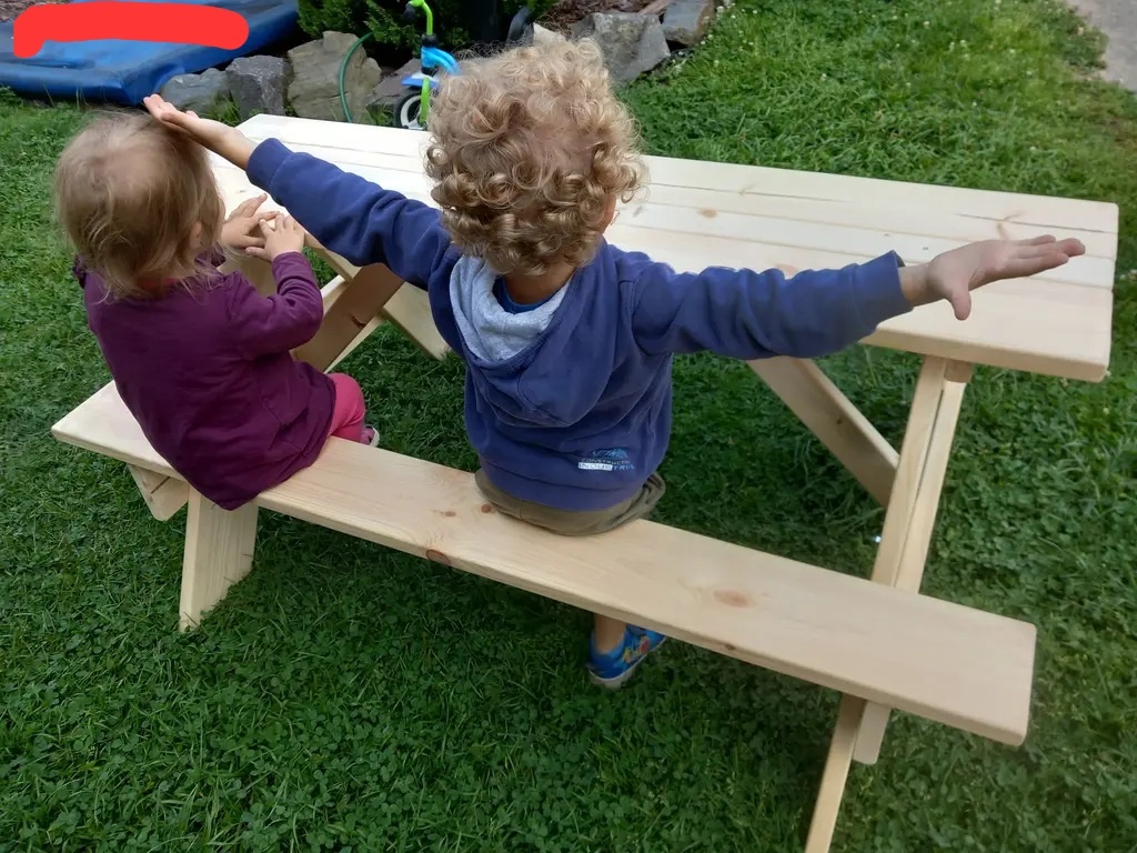 Dětský pivní set sezení lavička.