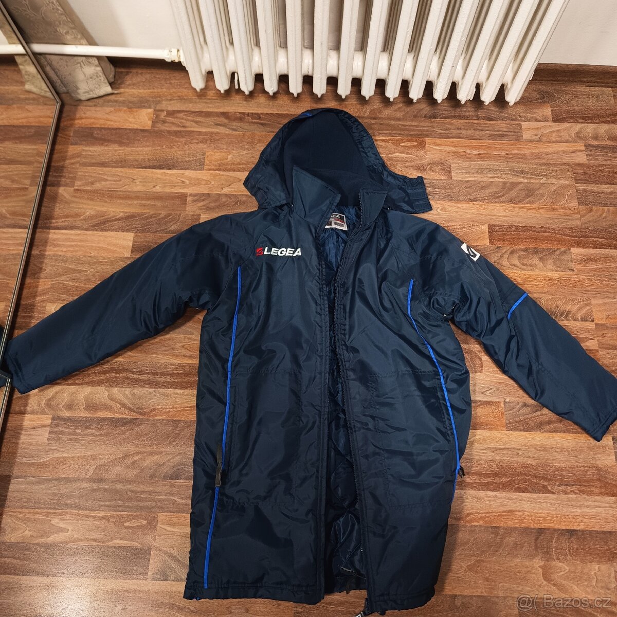 Zimní pánská bunda na fotbal Legea velikost S