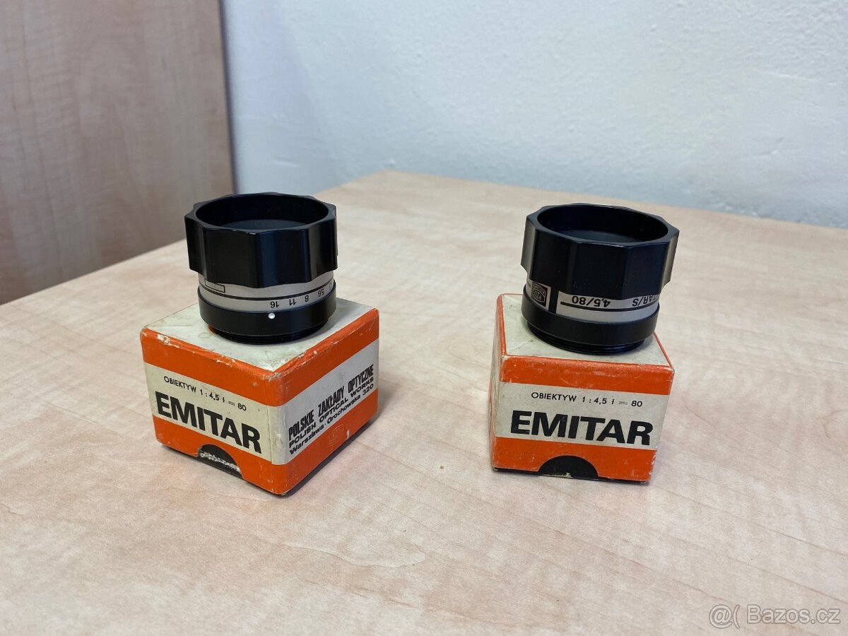 Objektiv Emitar/S 4,5/80