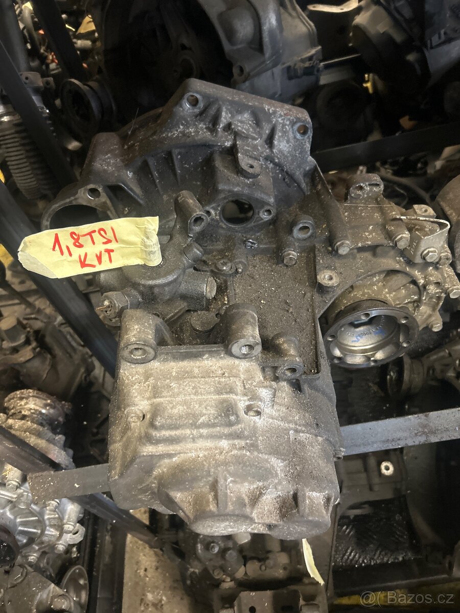 Manuální 6-stupňová převodovka s kódem KVT