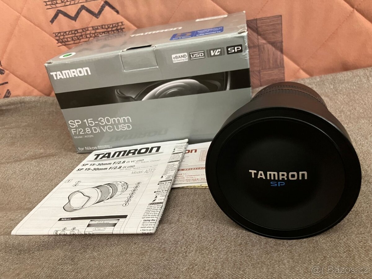 Tamron SP 15-30mm f/2,8 DI VC USD pro bajonet Nikon F