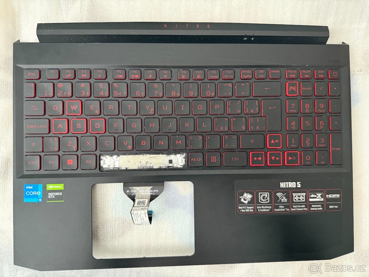 Acer NITRO 5 / AN515-57 topcase