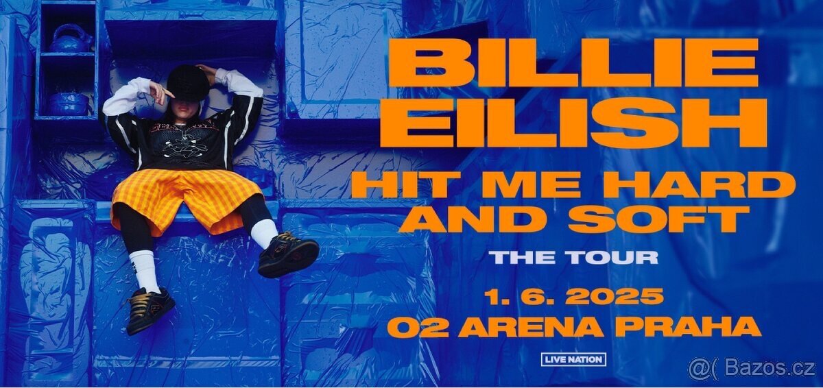Vstupenky na Billie Eilish- Hit me hard and soft tour