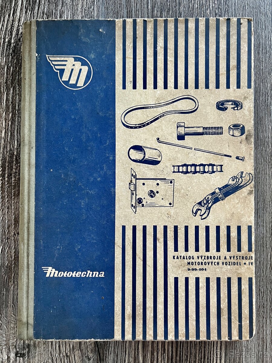 Katalog výzbroje a výstroje motorových vozidel IV ( 1958 )
