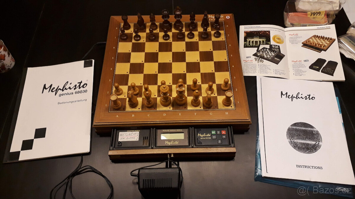 Elektronické šachy Mephisto modulset genius 68030