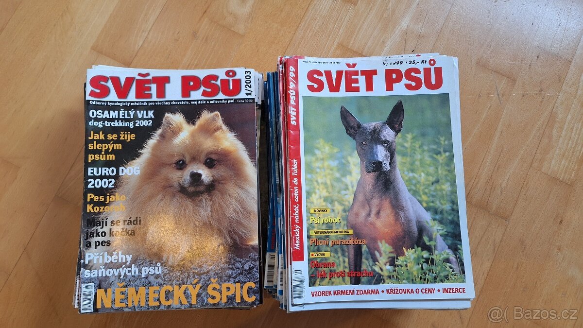 Časopisy Svět psů