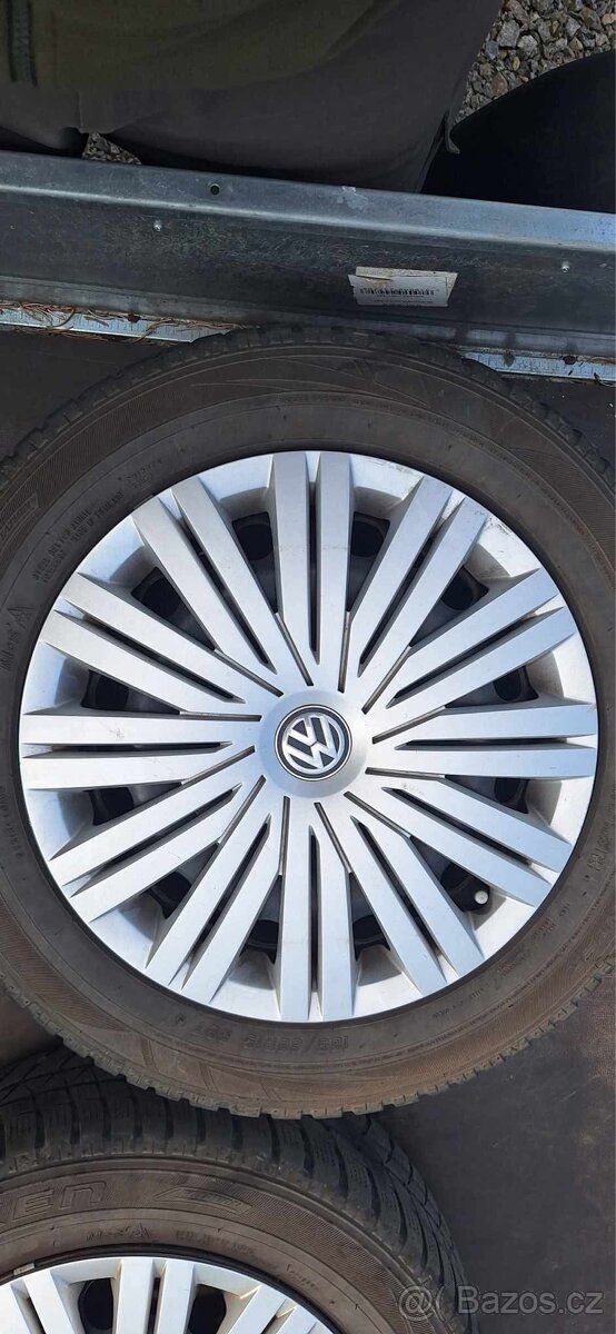 Plechove disky VW 180/60 R15 rozteč 5X100