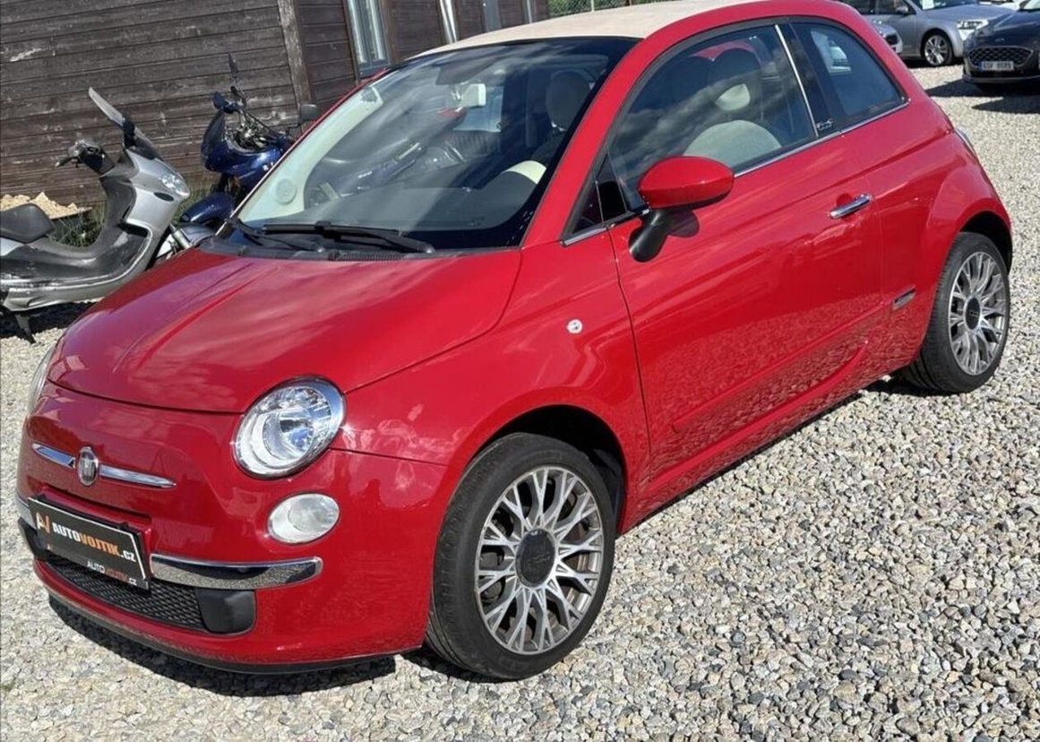 Fiat 500 1.2i KLIMA,70tKm +ALU KOLA benzín manuál 51 kw