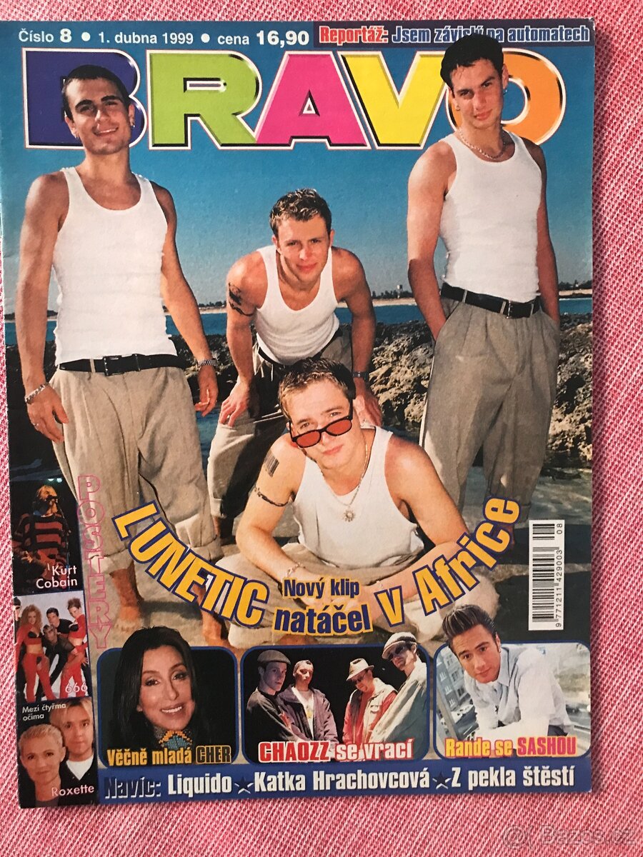Bravo 8/1999 - komplet.