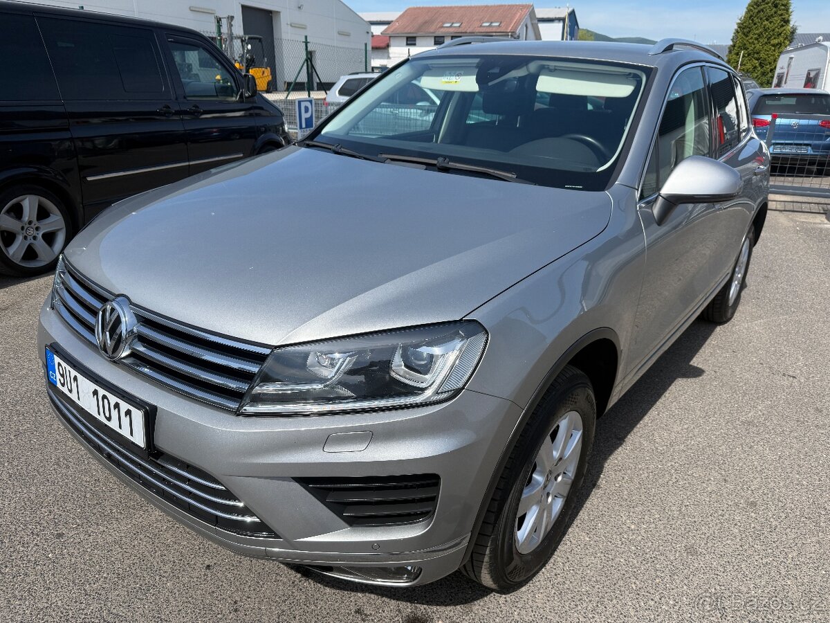 Volkswagen Touareg 3.0 TDI 193 KW, 1. Majitel, ČR, bez DPH