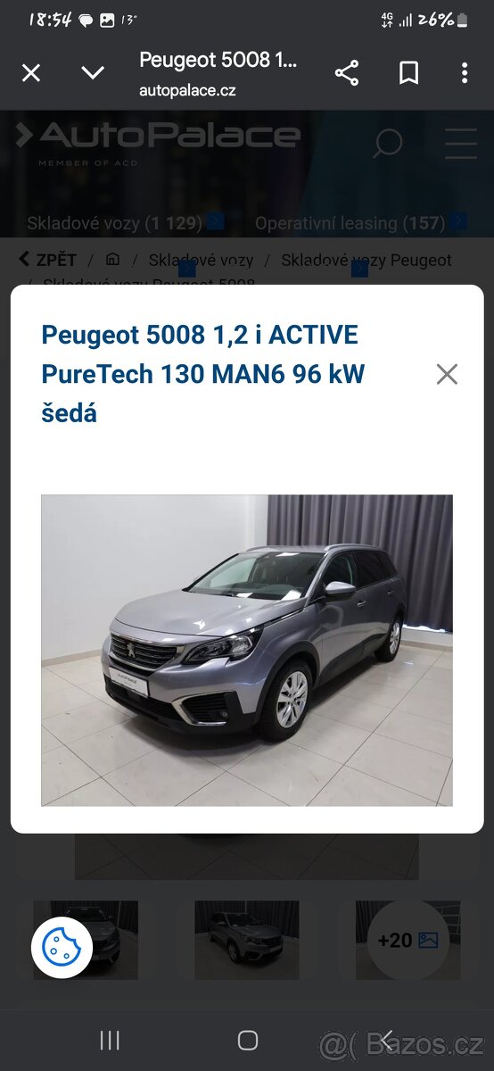 Peguot 5008