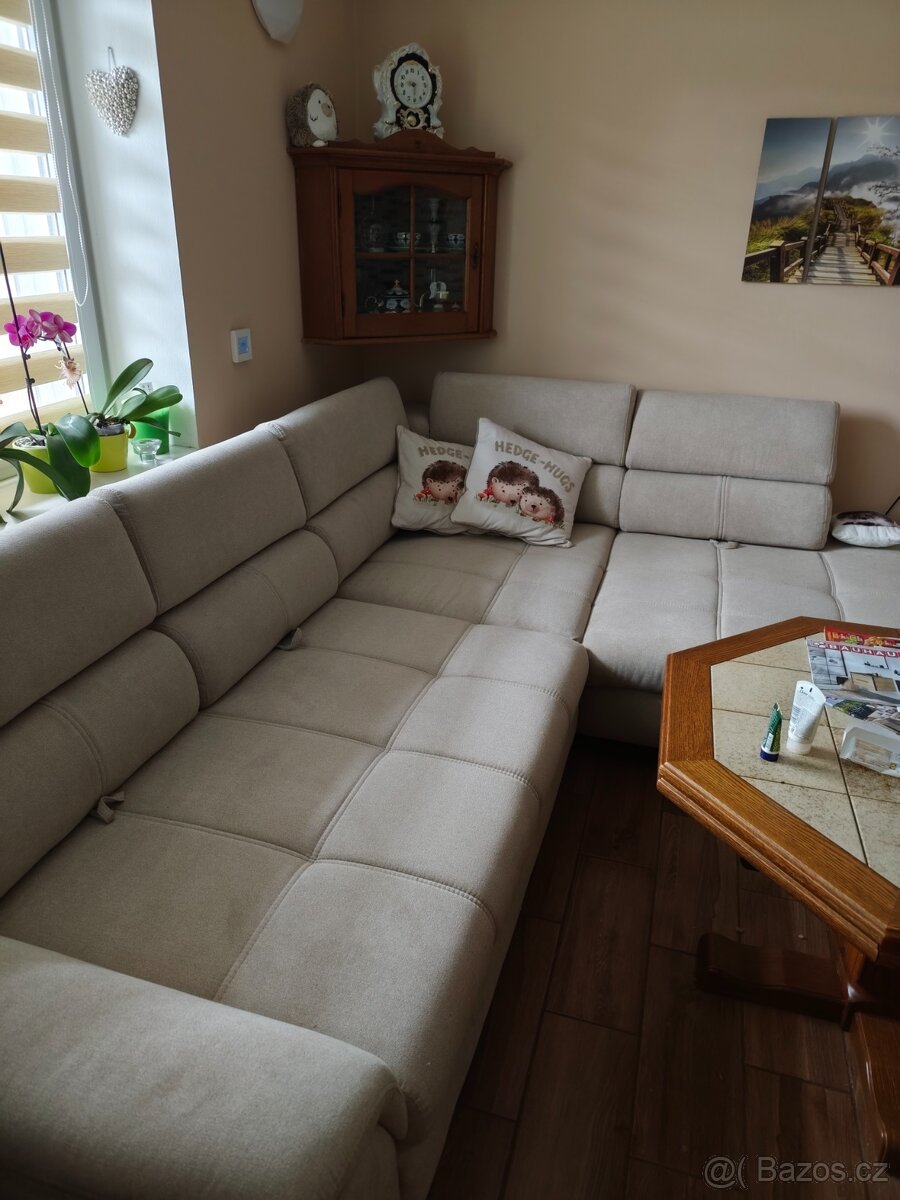 Rohová sedací souprava