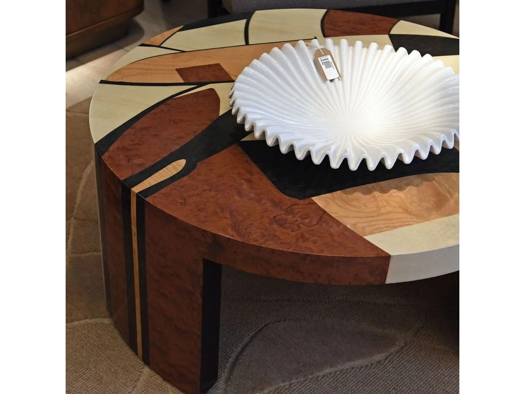 Luxusní konferenční stolek – Ø 89 cm