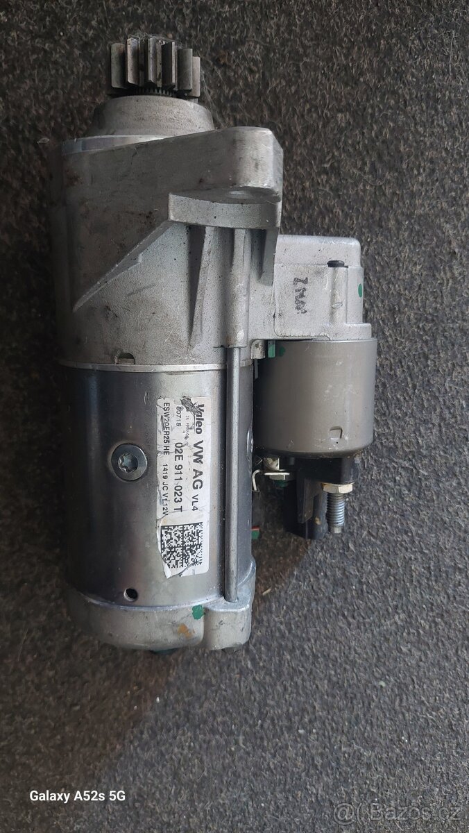 Nový starter 2.0 TDI 110 kw