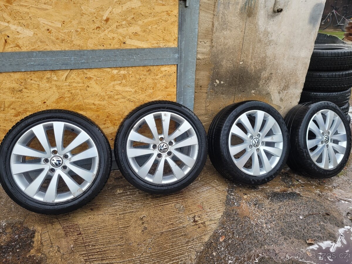 Alu kola 5x112 225/45r17 VW