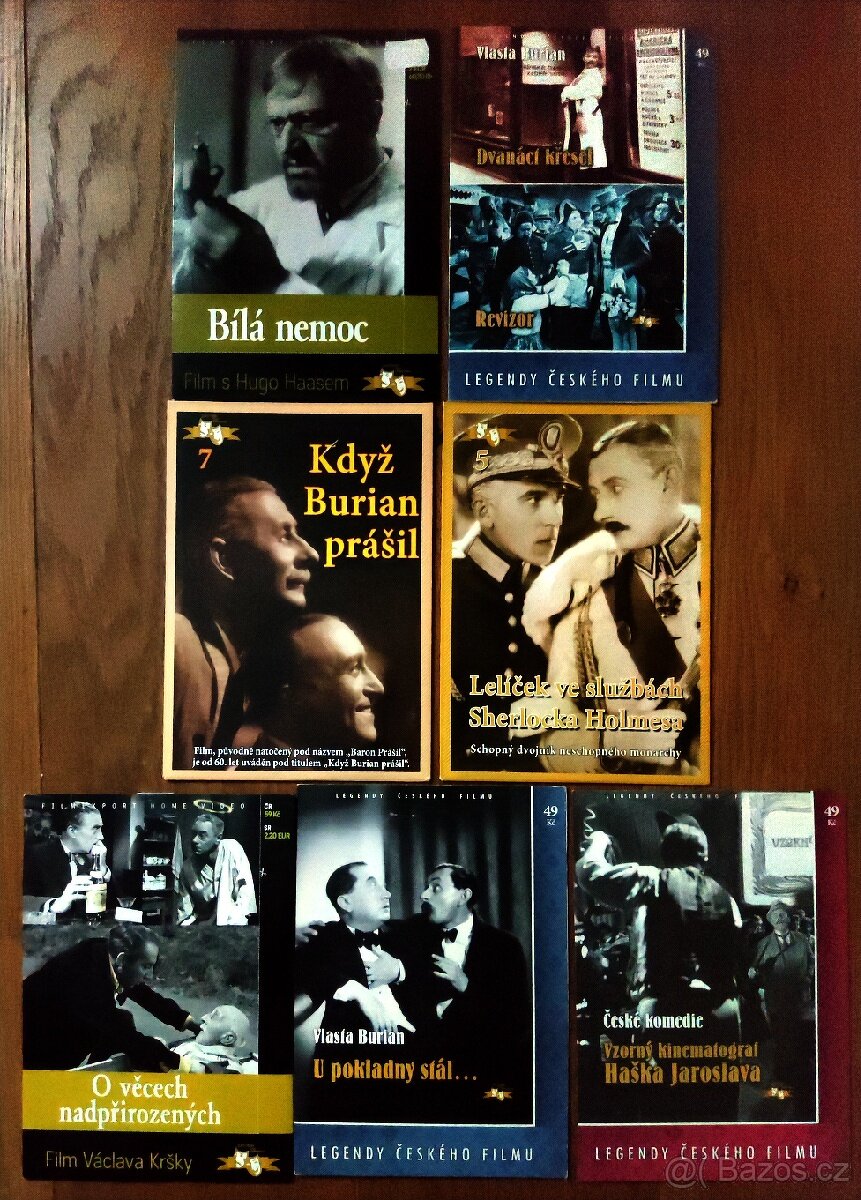 České komedie pro pamětníky na DVD NOVÉ NEROZBALENÉ
