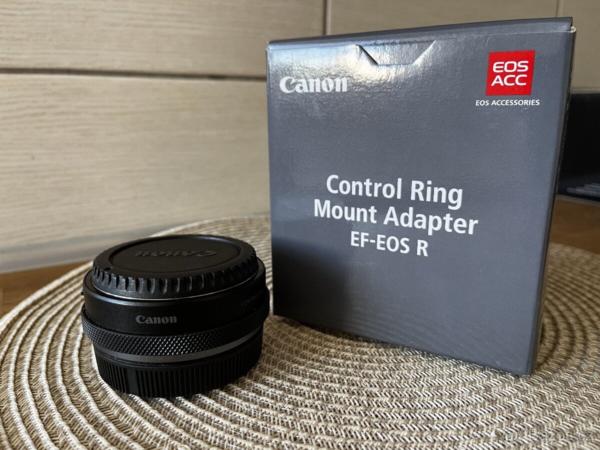 Canon adaptér EF-R s ovládacím kroužkem