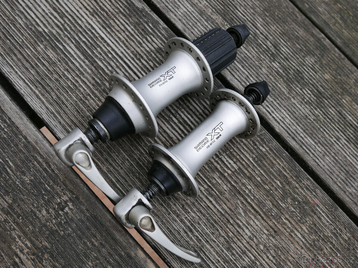 Náboje Shimano XT M752 32d MTB retro