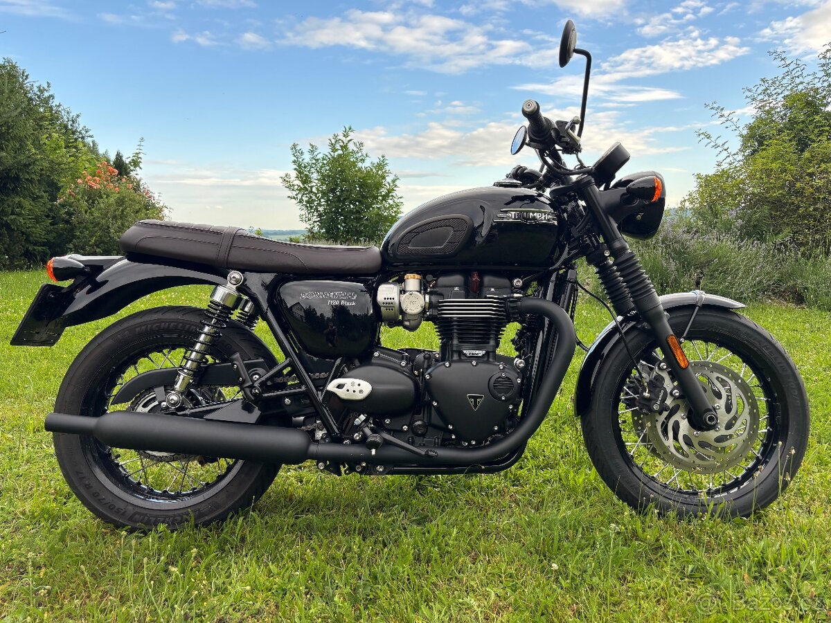 Triumph bonneville T120 Black
